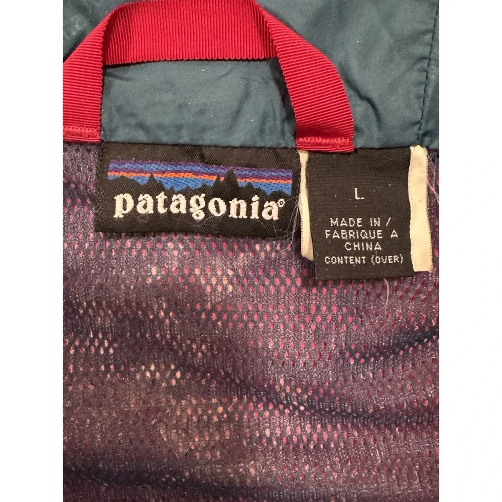 Vintage Y2K Patagonia SST Red Skanorak Anorak Jacket Large Kayak Fish Rain‎